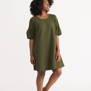 Agnes & Dora Adams dress Med. Olive green